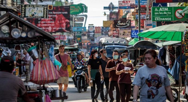 Thailand reports 188 new coronavirus cases, brings total to nearly 600
