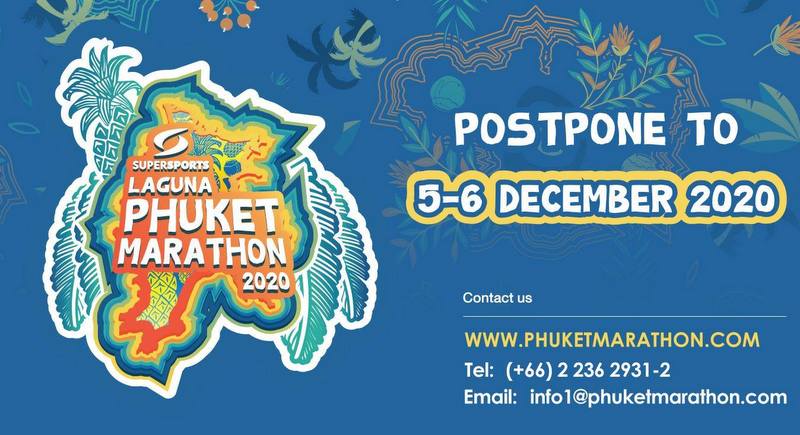 Supersports Laguna Phuket Marathon Postponement