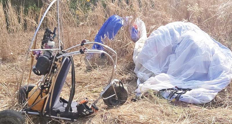 British man dies in paramotor crash