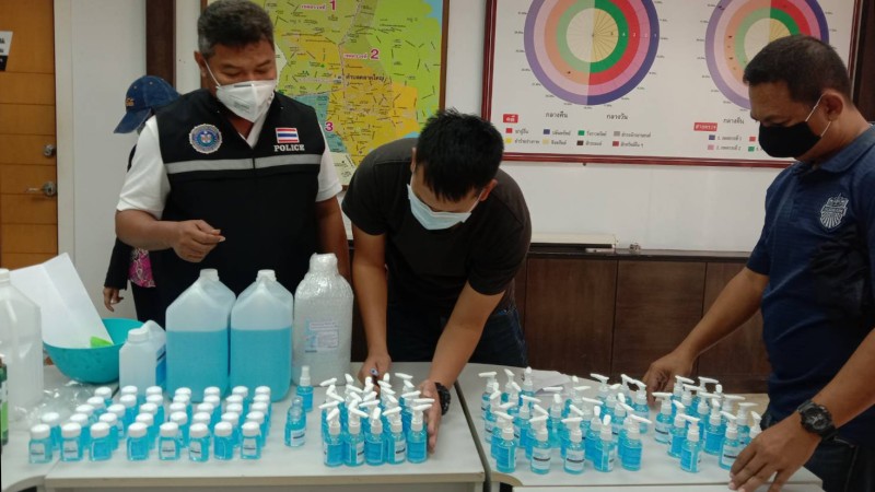 Woman arrested for rebottling hand sanitiser, selling it online