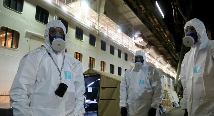 Asia virus latest: Australia raids cruise ship; Taiwan demands WHO apology
