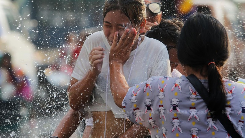 Cold water poured on fun at Songkran