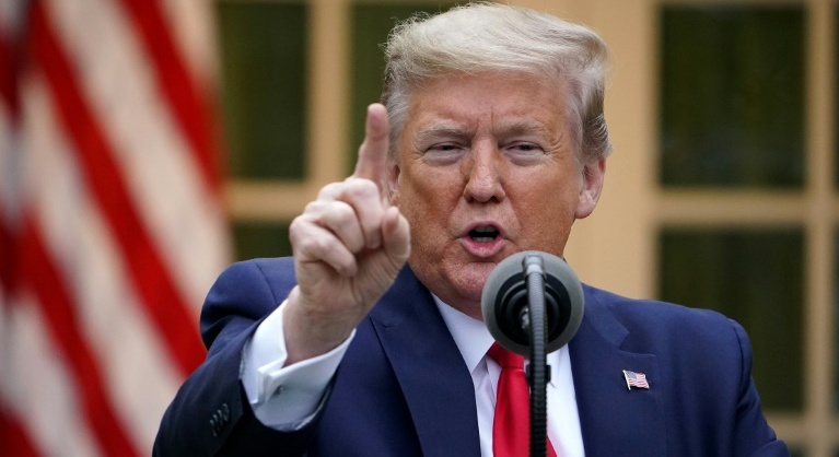 Trump halts WHO funding, with world on edge over virus lockdowns
