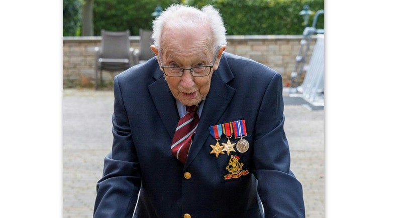 WWII veteran, 99, raises almost £12m for UK health workers