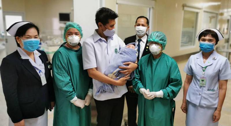 Celebrations as month-old baby recovers from COVID-19