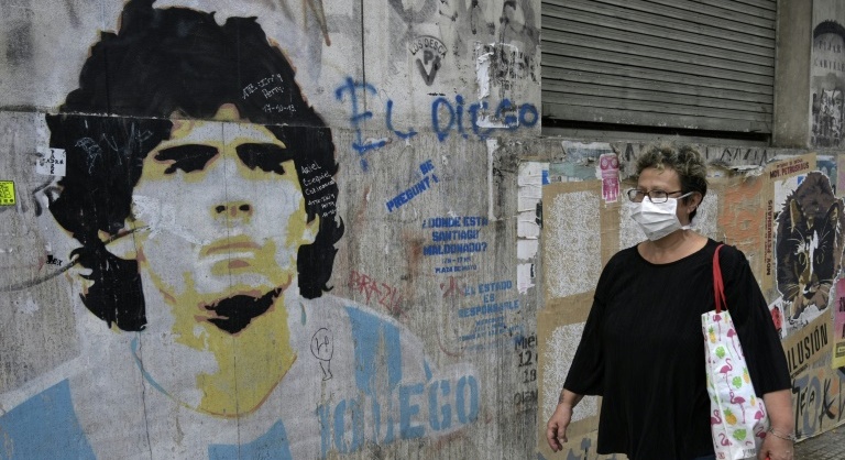 Maradona pleads for ‘Hand of God’ to end pandemic
