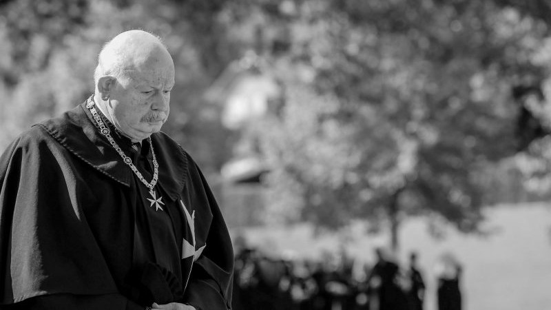 Flags to be flown at half-mast in respect of passing of Order of Malta Grand Master