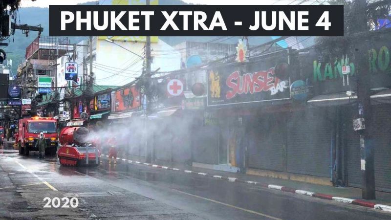 PHUKET XTRA: VIDEO: Pubs, sport competitions set for restart? Drugs lead in Phuket murder-suicide! || June 4