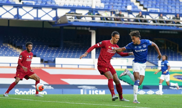 Liverpool’s title march delayed by Everton stalemate
