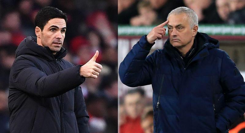 Arsenal threaten to turn tide on Mourinho’s struggling Spurs