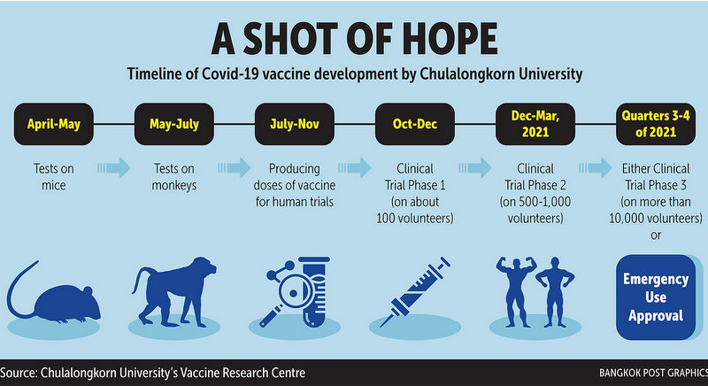 COVID vaccine ready ‘next year’