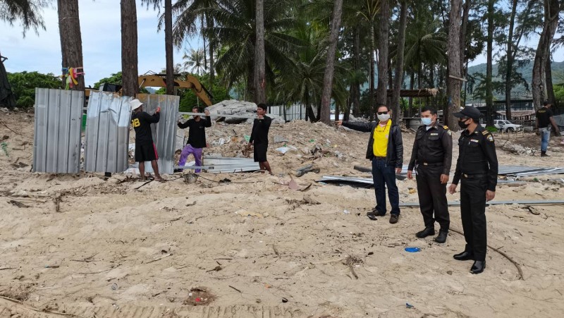 No charges over attempt to steal state land at Bang Tao Beach