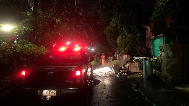 Governor orders emergency service on standby as storm weather lashes island