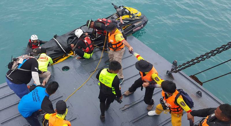 Third body from capsized ferry found