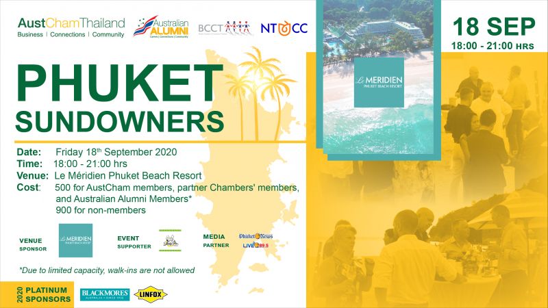 Joint Chambers Phuket Sundowners hosted by AustCham