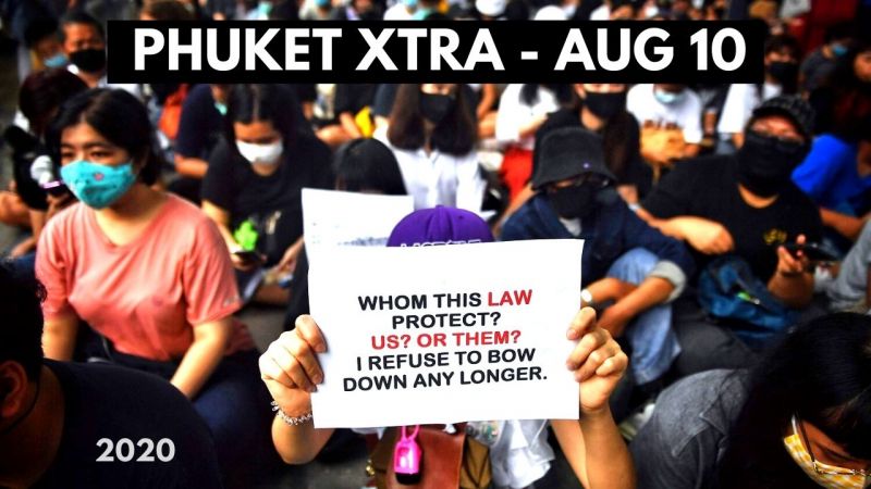 PHUKET XTRA: VIDEO: Protests return! Marathon bans, unbans foreigners! Phuket bankruptcy tipping point? || August 10