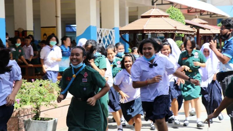 Phuket tsunami-evacuation drill reveals warning tower needs repairs