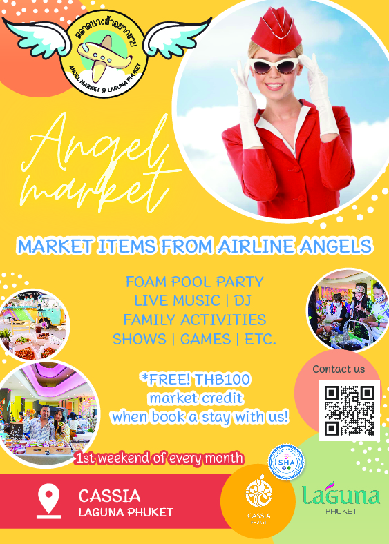 Angel Market is back at Cassia Laguna Phuket