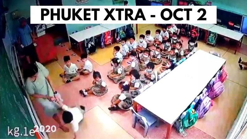 PHUKET XTRA: VIDEO: School abuse in Thailand? Thai UFC fighter enters Octagon! || October 2