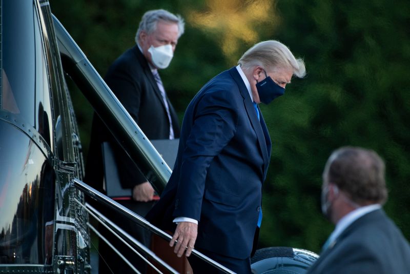 Trump ‘much better’, but White House doctor says ‘not yet out of the woods’