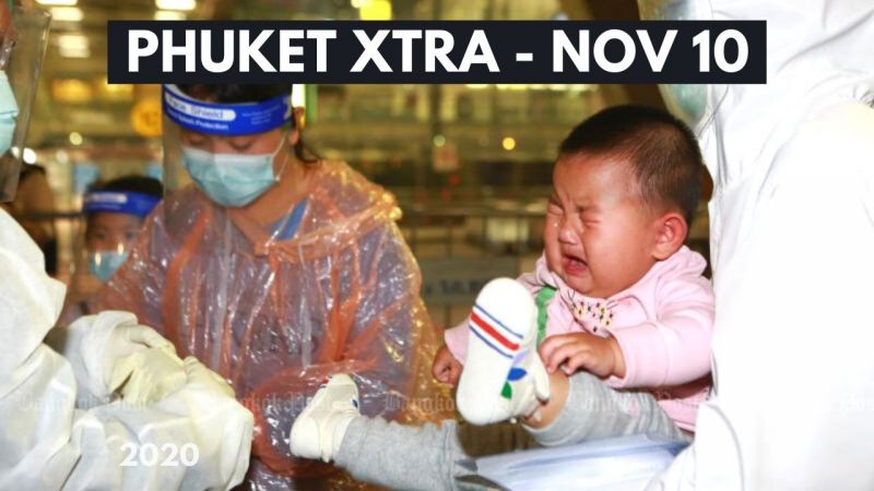 PHUKET XTRA: VIDEO: Cops threaten charges for protesters! E-bus or light rail? Shorter quarantine? || November 10