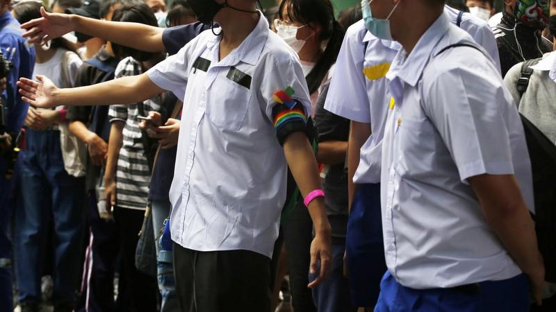 Hands off, warns protest group