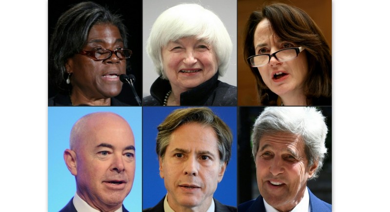 The Biden cabinet: seasoned centrists, but with a few firsts