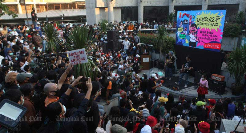 Rally chiefs vow to get lese majeste law the chop
