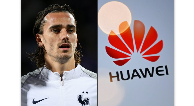 Barcelona’s Griezmann cuts Huawei links over Uighurs surveillance claims