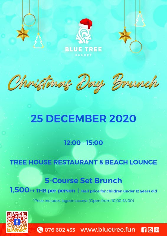 Blue Tree Christmas Day Brunch