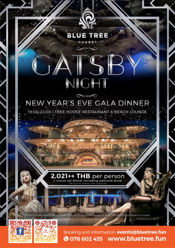 New Year’s Eve Gala Dinner - Gatsby Night