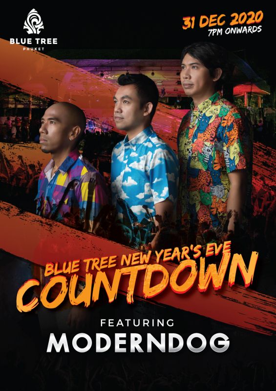 Blue Tree New Year’s Eve Countdown Featuring Moderndog