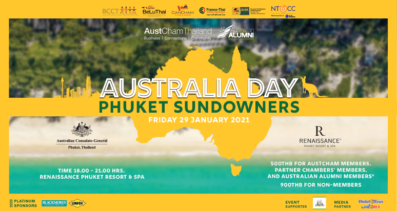 CANCELLED - Australia Day - Phuket Sundowners