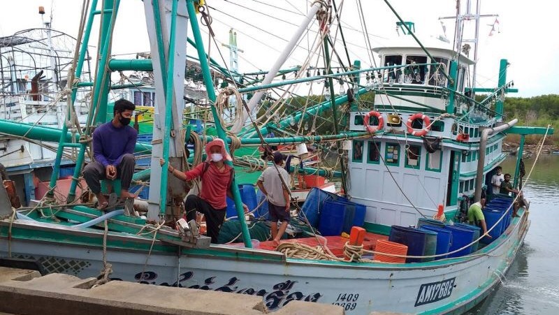 Phuket Fishing Port on restricted entry