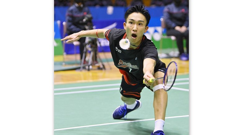 Momota wins Japan title to cap comeback after car crash