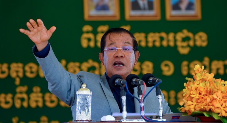 Cambodia’s Hun Sen hails extraction of country’s ‘first drop of oil’