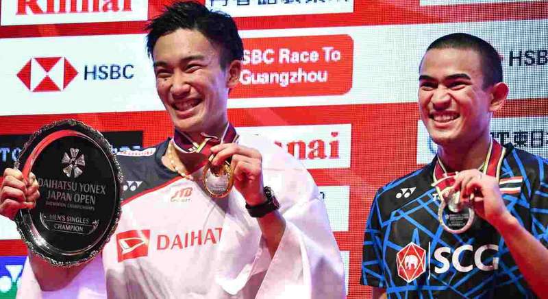 Momota gets Khosit, tough draw for Thais