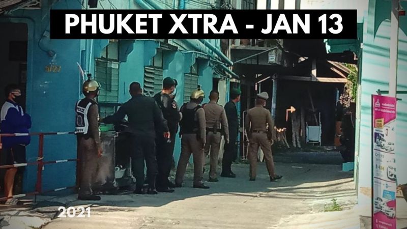 PHUKET XTRA: VIDEO: Knife-wielding incident in Phuket Town ends with no injuries || January 13