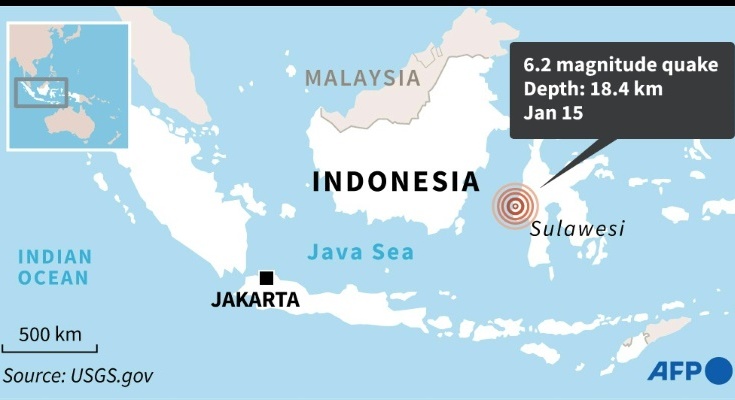 Hotel collapses, at least three dead in Indonesia quake