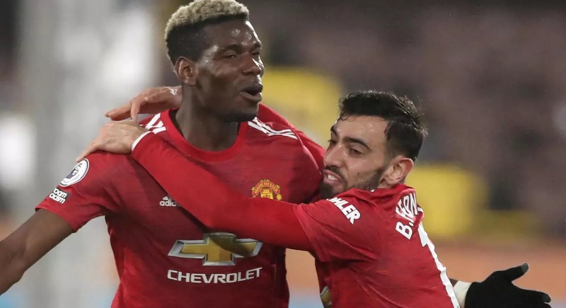 Pogba fires Man Utd back to Premier League summit