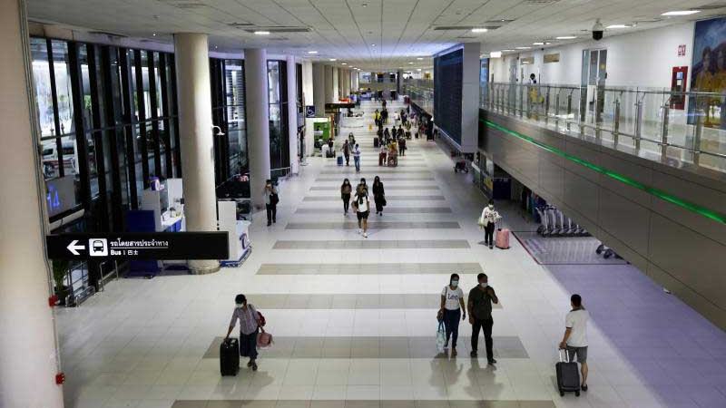 Domestic air travel more than doubles in a month