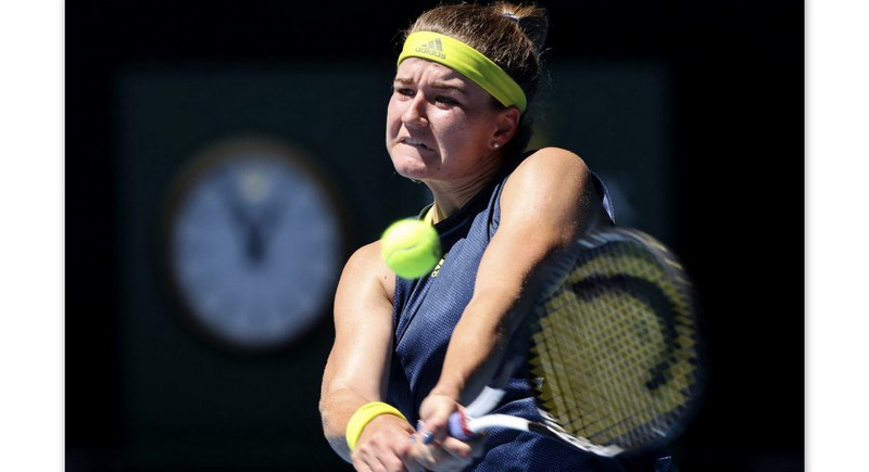 Muchova stuns top seed Barty to make Aussie Open semi-finals