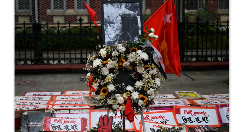 US urges Myanmar junta to yield power after protester death