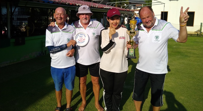 New names on the Phuket Pairs Bowling honours board