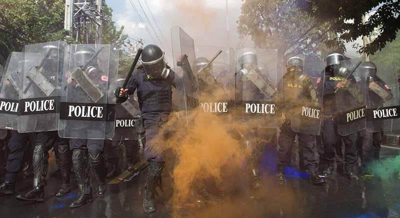 ‘We did nothing wrong,’ say police