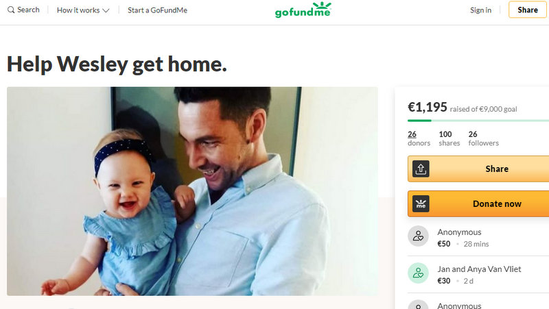 GoFundMe set up for Phuket Dutchman arrested for Shopping Mall scam