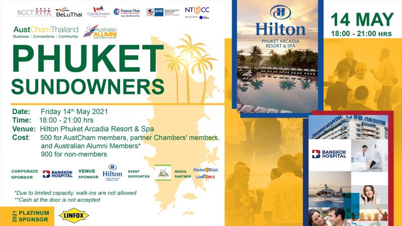 CANCELLED - Joint Chambers Phuket Sundowners