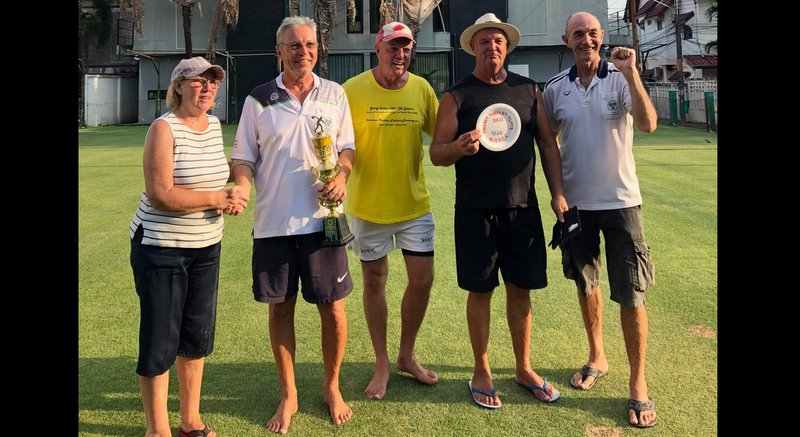 Ulf defends his Phuket Singles Open Bowls title in steamy conditions
