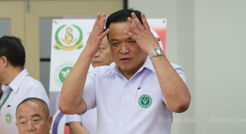 Anutin defies calls to quit health post