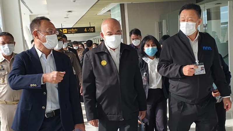 Deputy PM, ministers inspect airport readiness for Phuket Sandbox